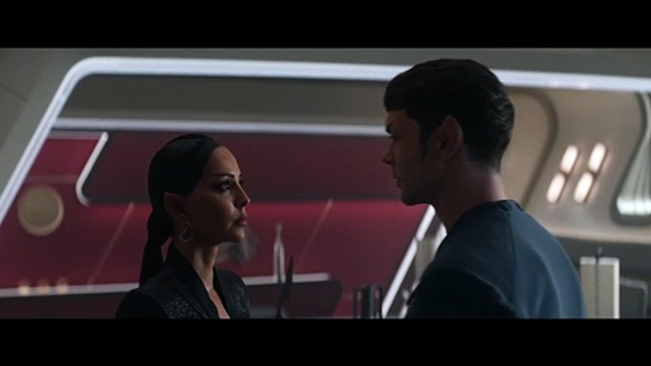Star Trek- Strange New Worlds 1x05 _ Kissing Scenes — Spock and T'Pring (Ethan Peck and Gia Sandhu)