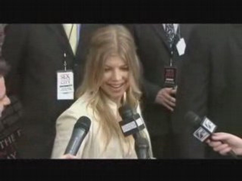 Fergie Sex And The City Premiere - Entrevista - Interview 2