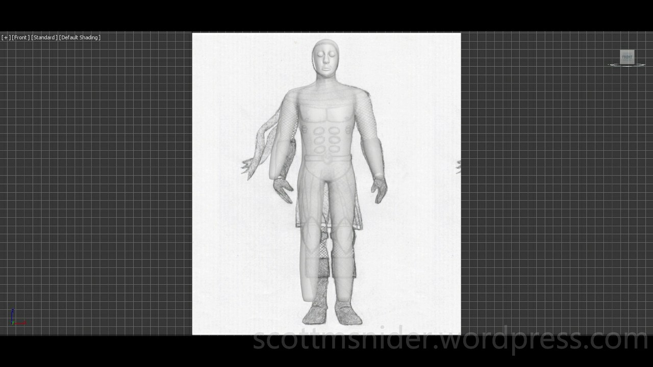 Flame: 3DS MAX Practice Polygon Modeling Model Video #69 (01-09-2026)