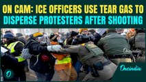 UNSEEN VIDEO: ICE Officers FIRE Tear Gas to Disperse Protesters After Shooting of Minneapolis woman
