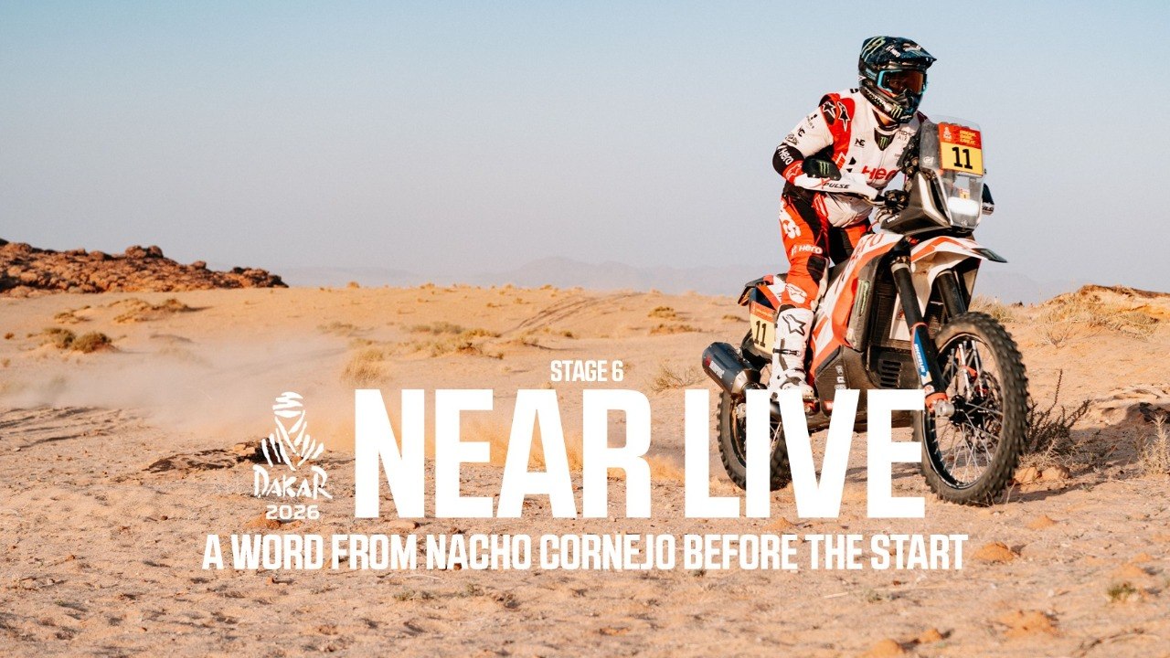 A word from Nacho Cornejo before the start