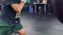 "EL MONSTRUO" BENAVIDEZ YA INICIA SU ENTRENAMIENTO PARA GILBERTO "ZURDO" RAMIREZ EN MAYO