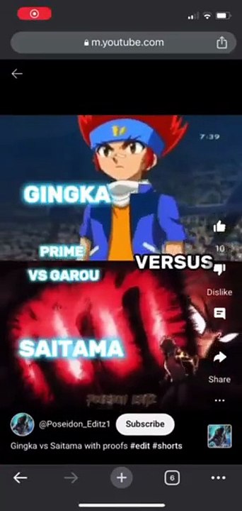 August 7 ,2024 10 Gingka Hagane's Pegasus VS Saitama