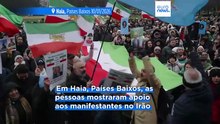 Manifestações nas principais cidades europeias em solidariedade com os protestos no Irão