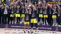 Türkiye Kupası'nda şampiyon Fenerbahçe! Finalde Galatasaray'ı mağlup etti