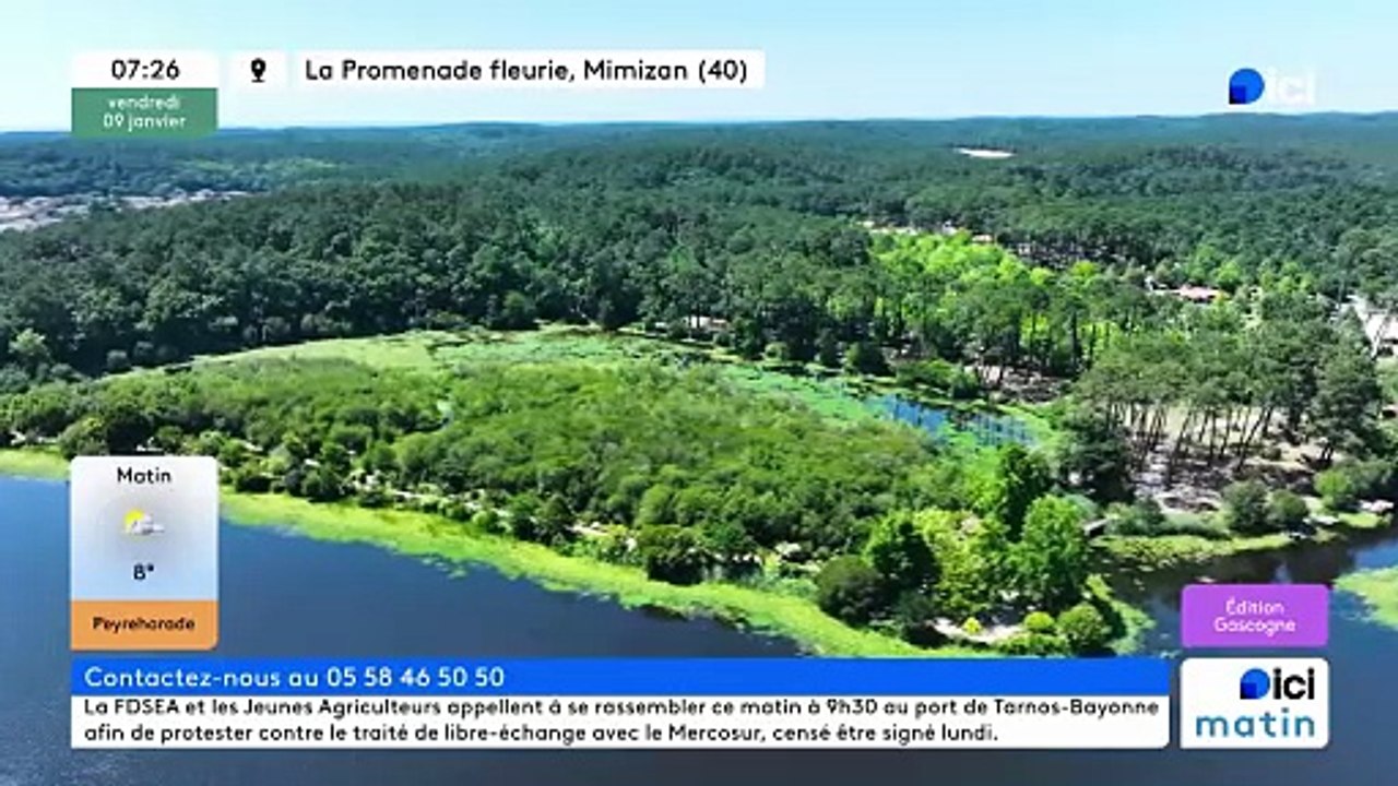 09/01/2026 - ici matin par ici Gascogne en vidéo