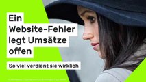 Meghan Markle: Ein Website-Fehler legt Umsätze offen – so viel verdient sie wirklich