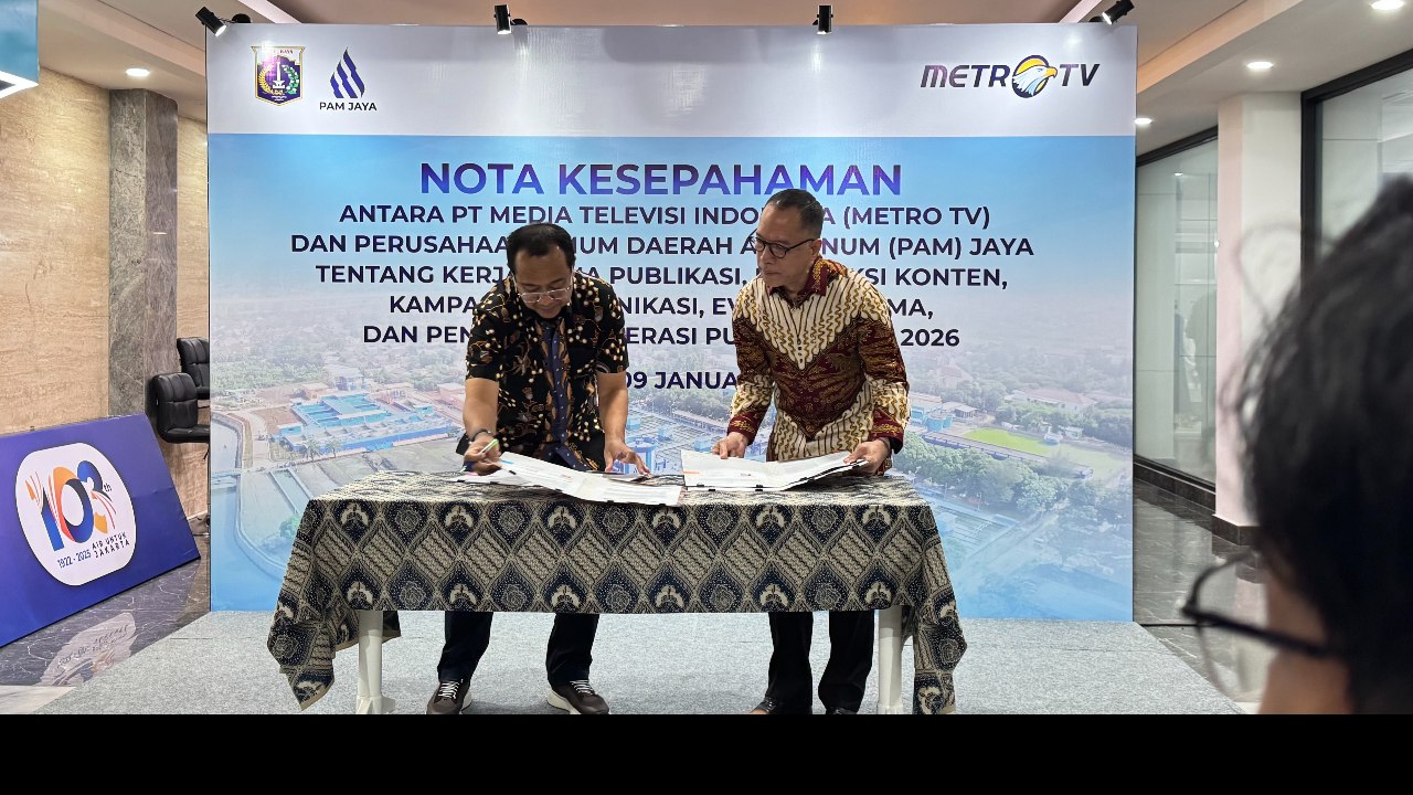 Metro TV Sambut Baik Kerjasama Publikasi dengan PAM Jaya