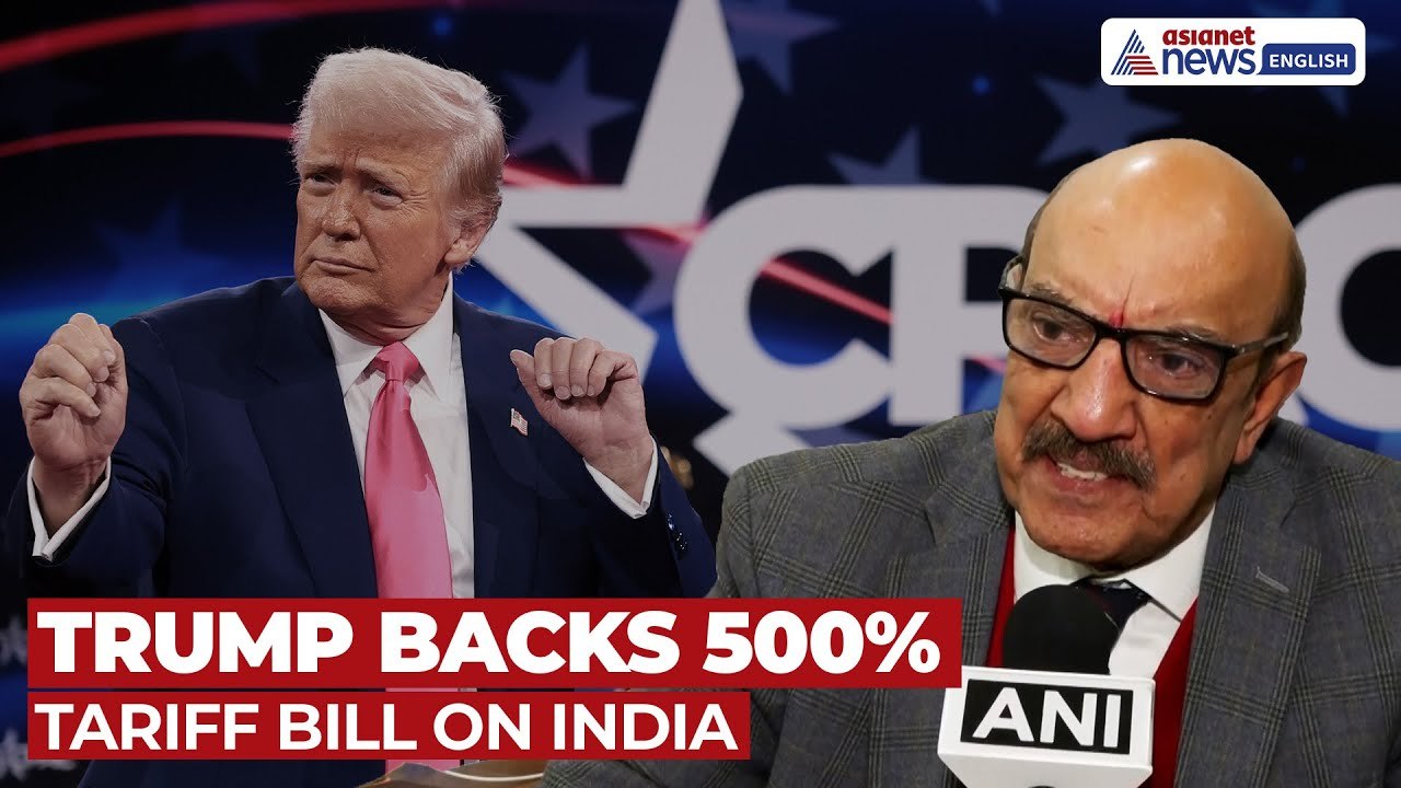 After Venezuela, Trump Backs Bill Proposing 500% Tariffs on India, China