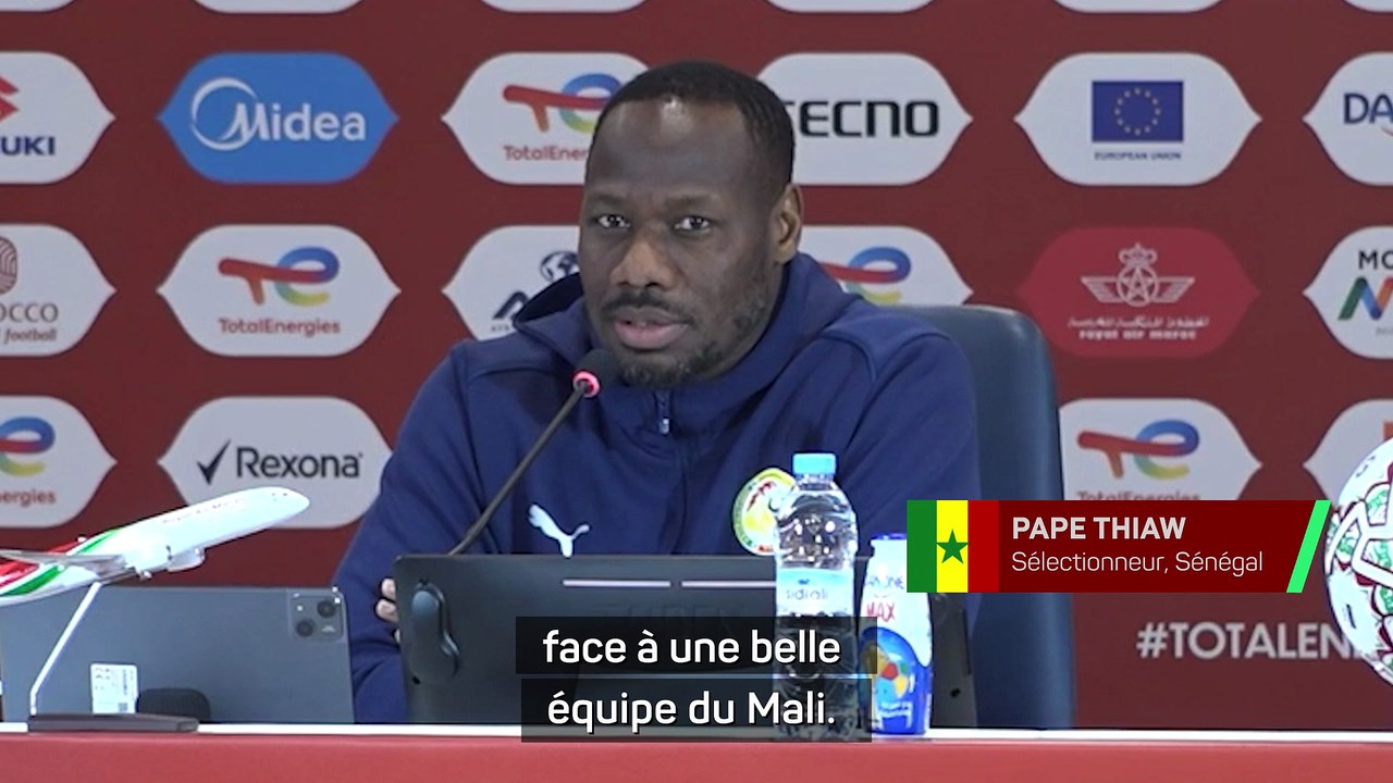 Thiaw : "Le Mali est un pays frère mais demain, on sera adversaires"