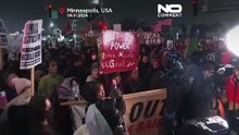 Centenas de pessoas protestam em Minneapolis após tiroteio mortal