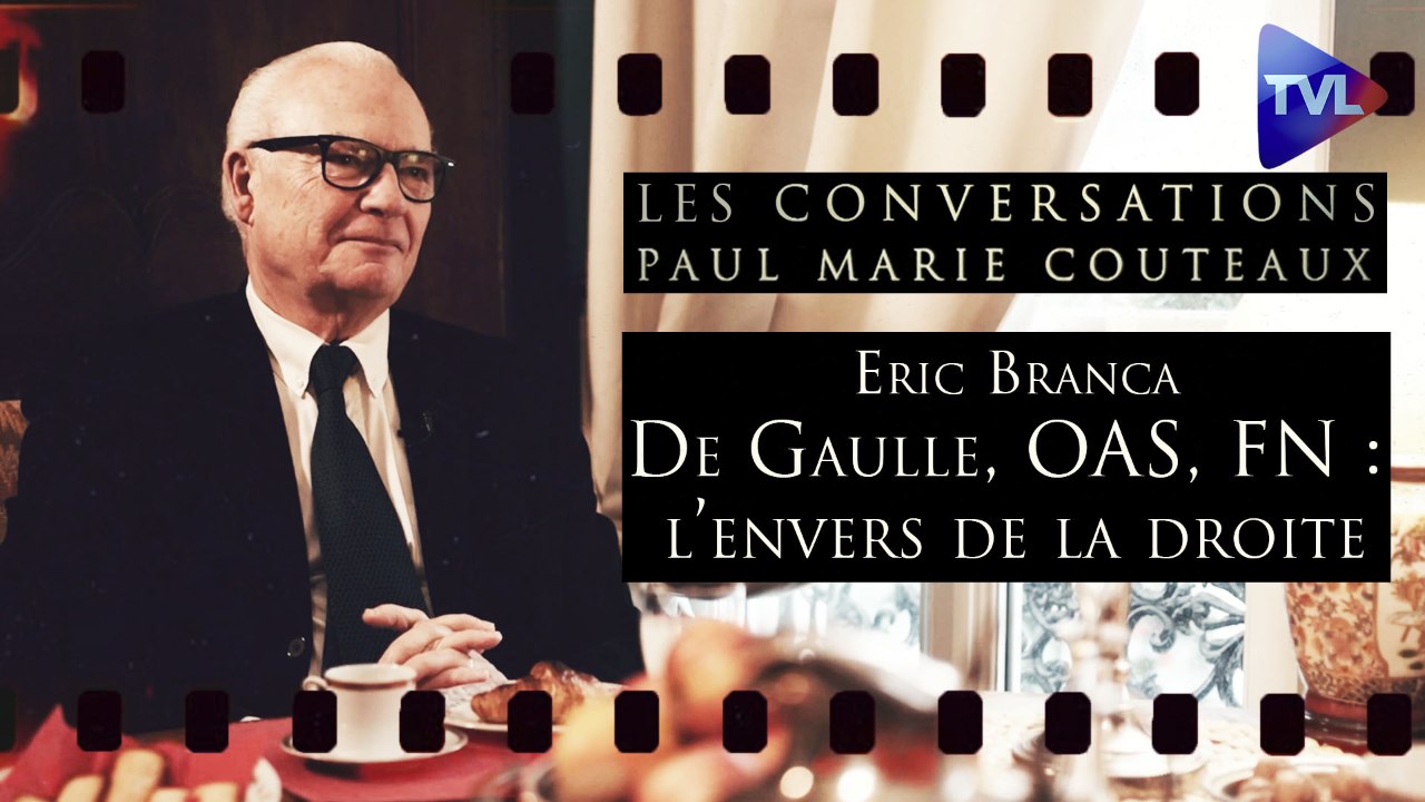 Les Conversations de Paul-Marie Coûteaux n° 75 avec Eric Branca (1ère partie) - 50 ans de droite française : l'étonnant dessous des cartes