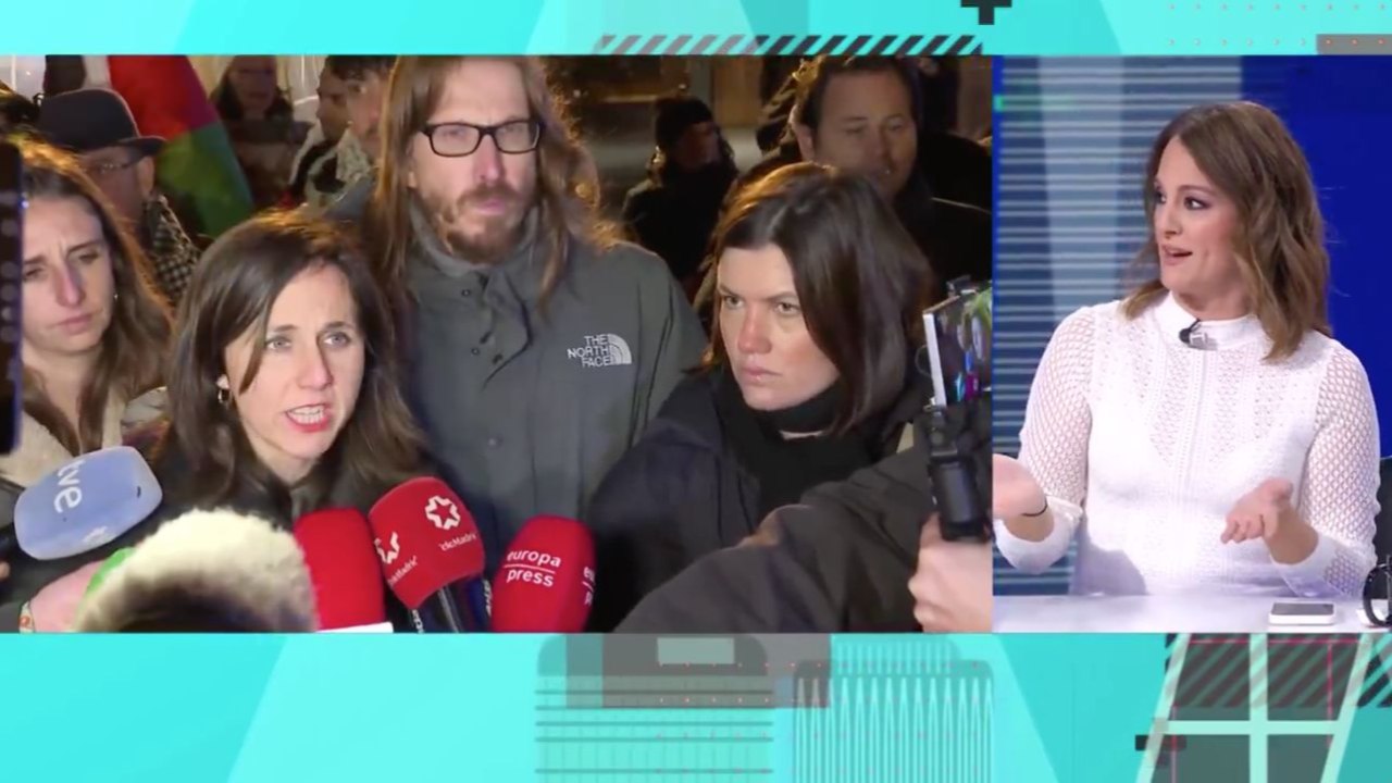 María Jamardo se mofa del boicot antisemita de Ione Belarra y Podemos al partido Real Madrid-Maccabi: "¡Encima son unos vagos!"