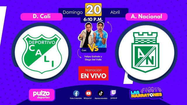 🔴Deportivo Cali Vs Atlético Nacional EN VIVO | Liga BetPlay 2025 Fecha 15 | Partido Hoy | Pulzo