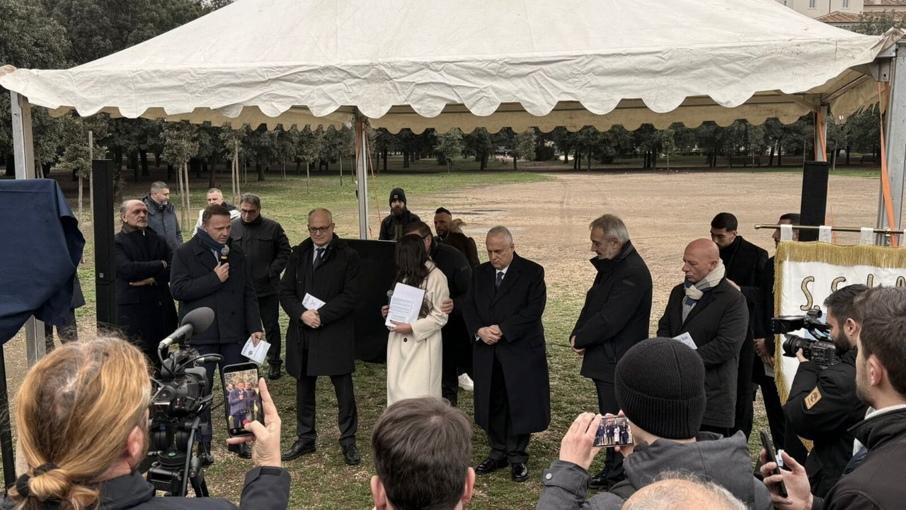 Lazio, l'arrivo di Gualtieri e l'inizio dell'evento a Parco dei Daini - VIDEO