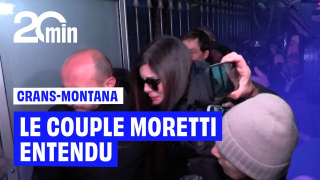 Incendie de Crans-Montana: les époux Moretti arrivent pour leur audition