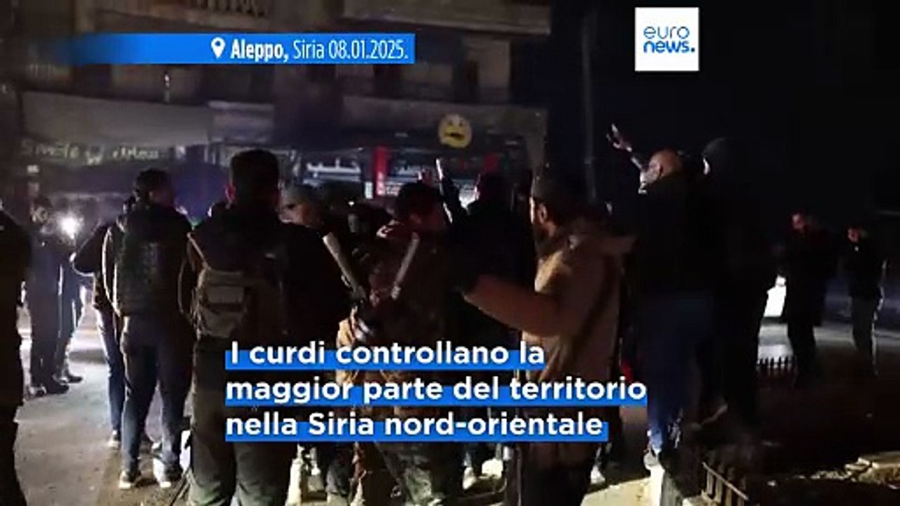 La Siria annuncia una tregua con i combattenti curdi ad Aleppo