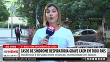 Casos de Síndrome Respiratória Grave estão em queda, diz InfoGripe
