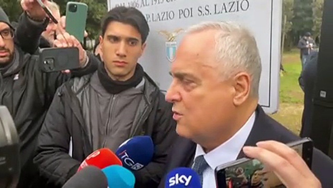 Lazio, evento Parco dei Daini: Lotito (Parte 1)