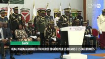 [#Reportage] Gabon : Oligui Nguema annonce la fin du droit de grève pour les Douanes et les Eaux et Forêts