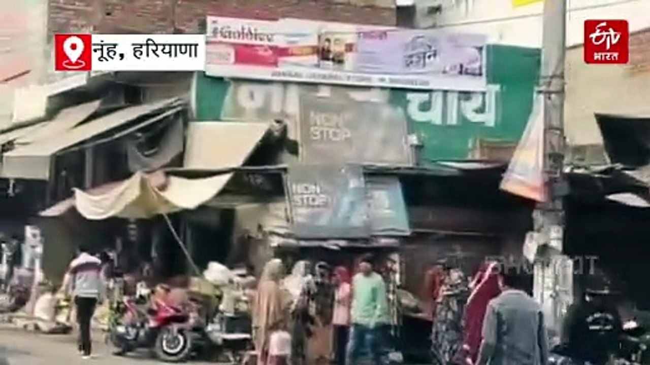 नूंह में अतिक्रमण के खिलाफ एक्शन मोड में प्रशासन, तावडू में 4 दुकानें सील, 130 दुकानों पर कार्रवाई की तैयारी