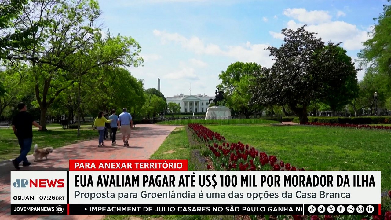 EUA estudam oferecer até US$ 100 mil a cada morador da Groenlândia