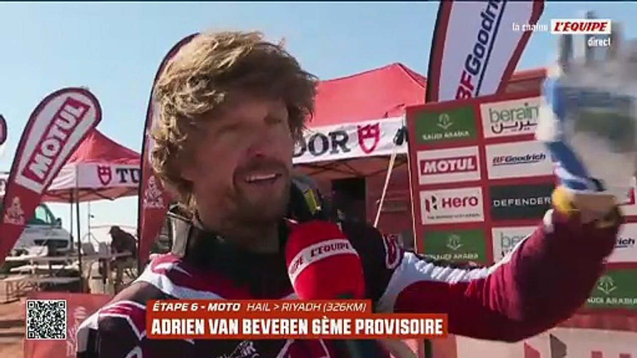 Adrien Van Beveren : « Une étape plaisante à rouler » - Dakar - Motos