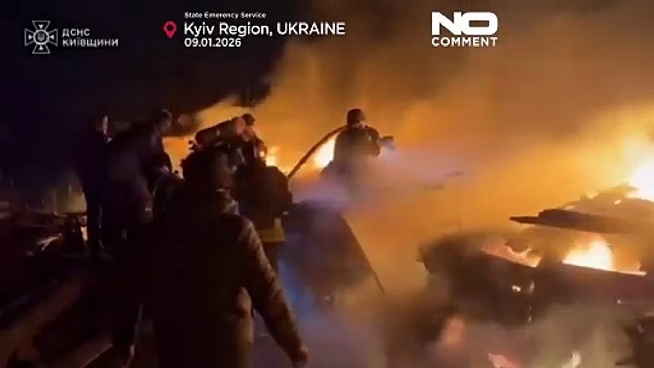 Russischer Luftangriff auf mehrere Wohnhäuser in Kyjiw fordert vier Tote, vierundzwanzig Verletzte