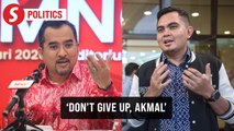 Listen to 'big bro': Stay on for the party's struggle, Umno sec-gen tells Akmal