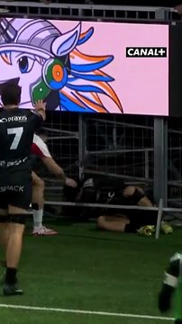 Léo Drouet s’est bien remis de son choc en début de match 💪Son doublé a contribué au large succès de son équipe face à Grenoble (45-15) 🔥