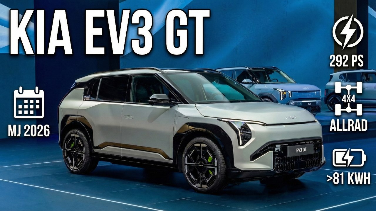 Sportlicher Stromer: 2026 Kia EV3 GT im Technik-Check