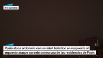 Rusia ataca a Ucrania con un misil balístico hipersónico Oréshnik