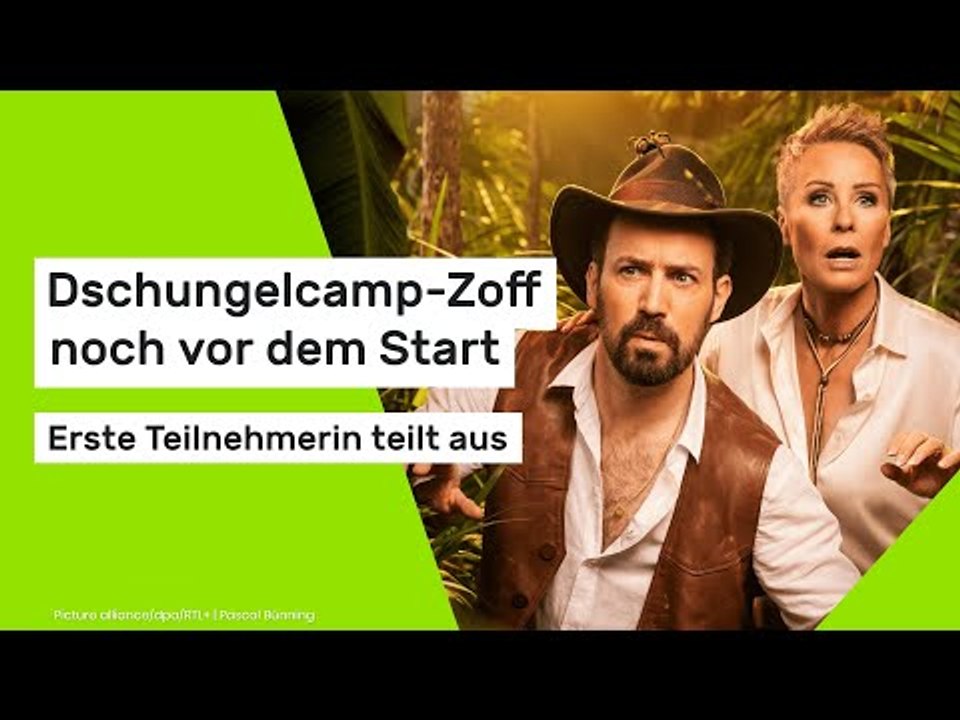 Dschungelcamp-Zoff noch vor dem Start - erste Teilnehmerin teilt aus
