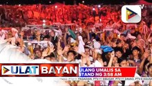 Libo-libong deboto, nakiisa sa Misa Mayor sa Quirino Grandstand, ilang oras bago umusad ang andas, pauwi ng Quiapo Church | ulat ni Gab Villegas