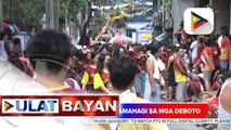 Ilang deboto, nagpalipas ng magdamag sa rutang daraanan ng Hesus Nazareno | ulat ni Bien Manalo