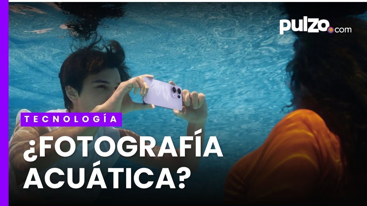 ¿Fotografía acuática? Los celulares de la serie OPPO Reno13 que toman fotos debajo del agua