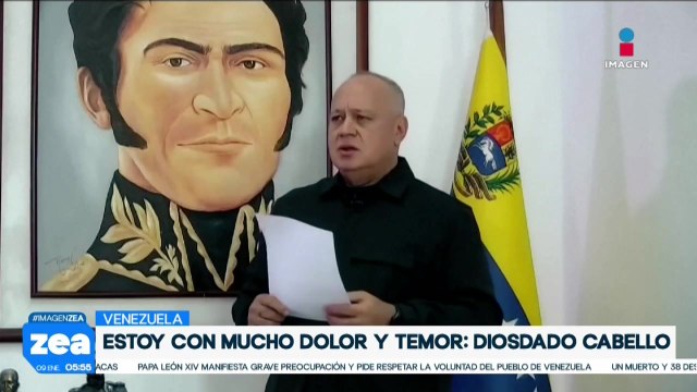 Diosdado Cabello reconoce tener temor por conflicto con Donald Trump