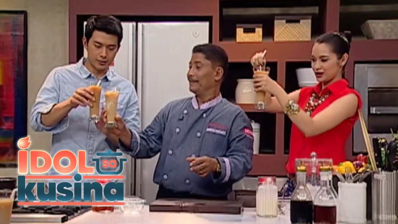 CHILLAX the Thai way with Chef Boy Logro's Thai Iced Tea! | Idol Sa Kusina