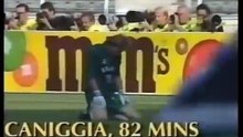 Italia 1990 - Caniggia gol a Brasil relatado por Victor Hugo Morales