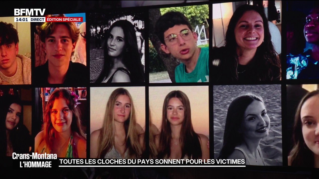 Crans-Montana: une minute de silence est observée alors que les cloches des lieux de culte de Suisse retentissent en hommage aux victimes