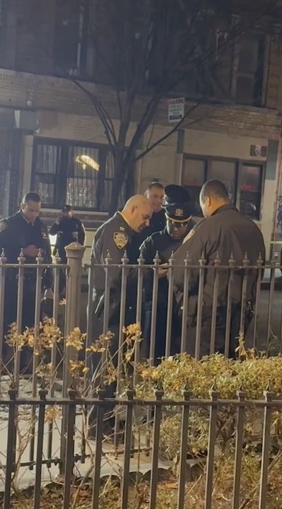 Scene where NYC road-rage suspect was shot dead after pulling imitation gun on cops