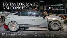 2026 DS N°4 trifft Formel E: Taylor Barnards Vision als Concept Car