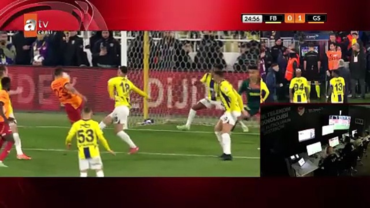 Fenerbahçe 1-2 Galatasaray _ Maç Özeti _ Ziraat Türkiye Kupası Çeyrek Final _ 02.04.2025