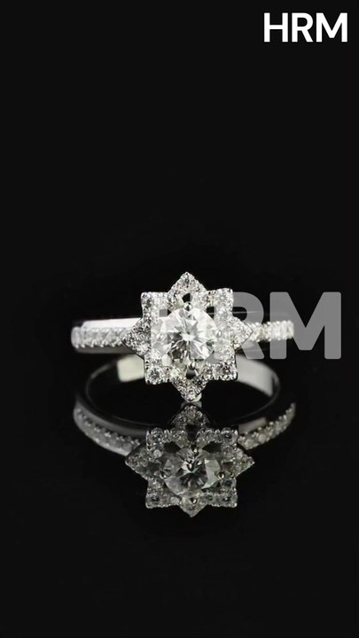 HRM Can a ring hold the weight of eight spiritual vows? 💎✨ 🛒 #hrm #hrmjewelry #jewelrymaking #giftforher #engagementring