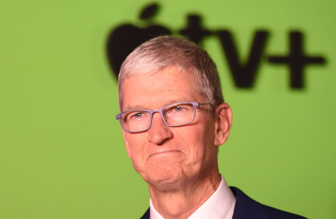 Apple CEO Tim Cook paid approximately 74.3M USD in 2025