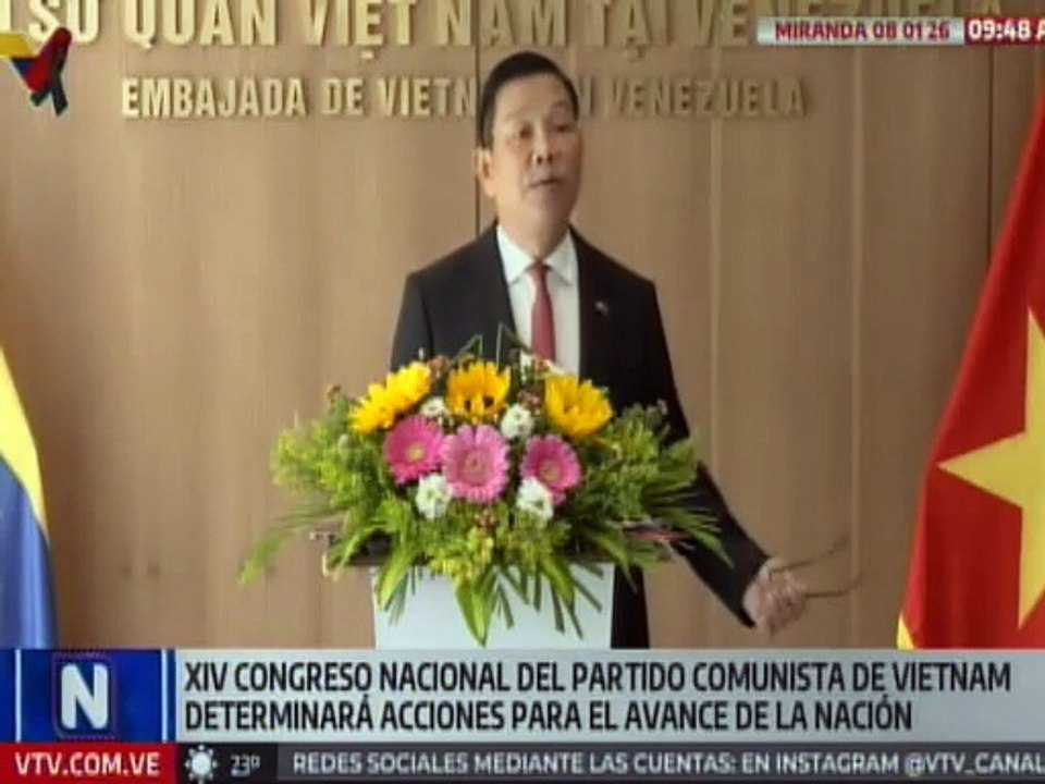 XIV Congreso Nacional del Partido Comunista de Vietnam iniciará del 19 al 25 de enero en Hanói