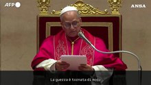 Papa Leone XIV: "La guerra e' tornata di moda"