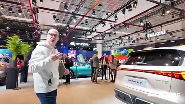 MG dévoile son nouveau grand SUV électrique pour espérer séduire les familles au salon de Bruxelles