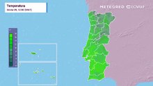 Amanhã estas zonas de Portugal viverão um amanhecer gélido