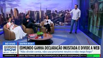 Namorada de Edmundo gera POLÊMICA com declaração: “Não DIVIDE conta”; bancada DEBATE